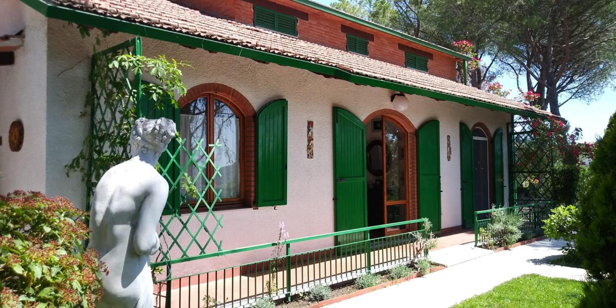 I Pini House Villa Magione Luaran gambar
